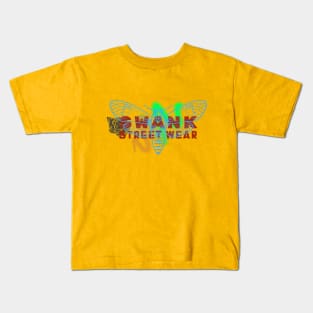 Swank Rose Moth Street Wear Kids T-Shirt